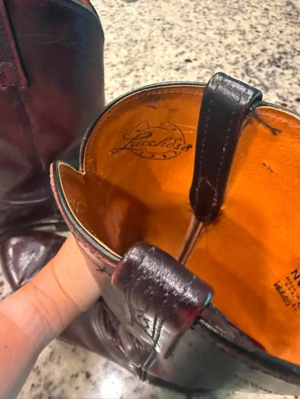 Men's Size 10 Lucchese Boots